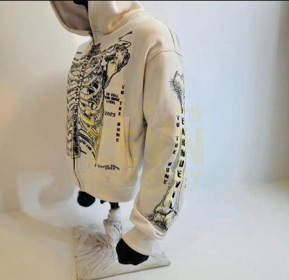 high quality custom graphic printed hoodies for men streetwear oversized zipper black polo washed printed men hoodies - Easy Shop