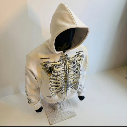 high quality custom graphic printed hoodies for men streetwear oversized zipper black polo washed printed men hoodies - Easy Shop